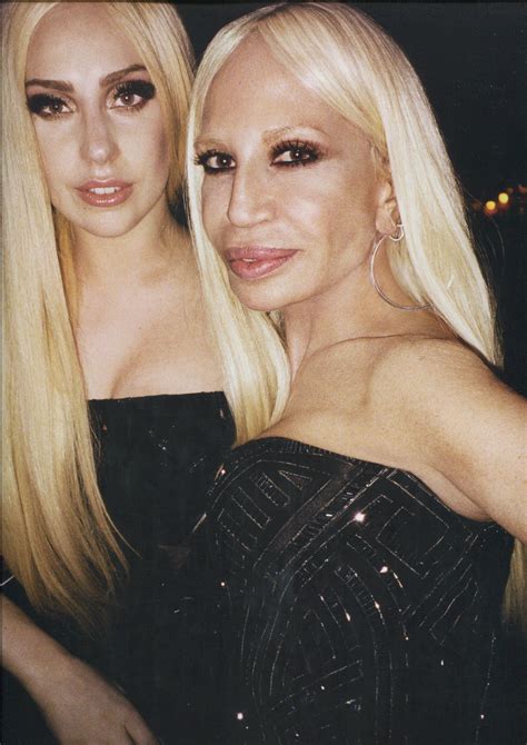 donatella versace e lady gaga|gaga donatella.